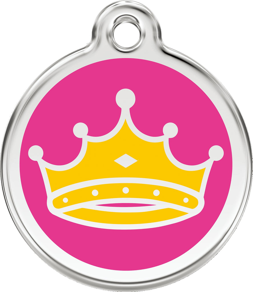 Enamel & Stainless Steel Queen - Dog Tags and More - Love Your Pets