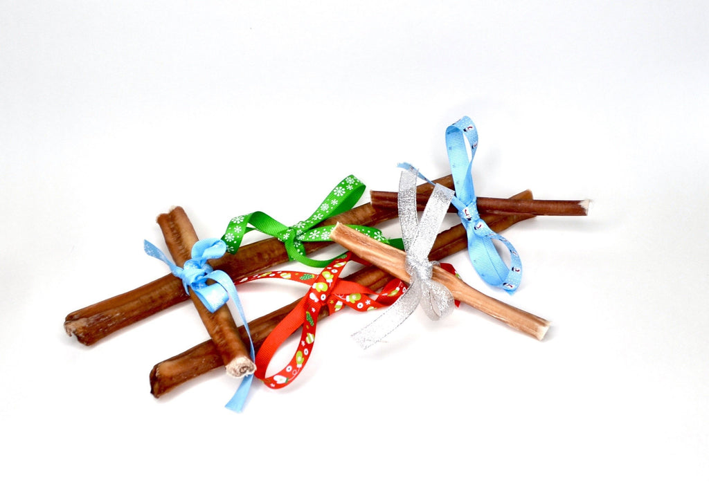 Holiday Bully Sticks Pack - Dog Tags and More - Love Your Pets