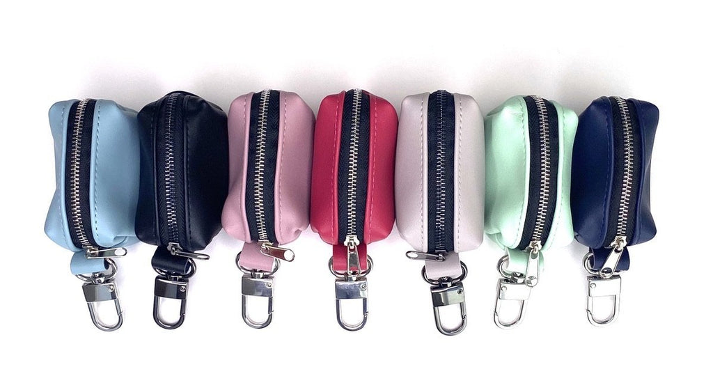 Poop Bag Holder - Vegan Leather - Love Your Pets - Dog Tags and More - Love Your Pets
