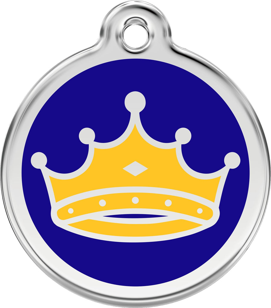 Enamel & Stainless Steel King - Dog Tags and More - Love Your Pets