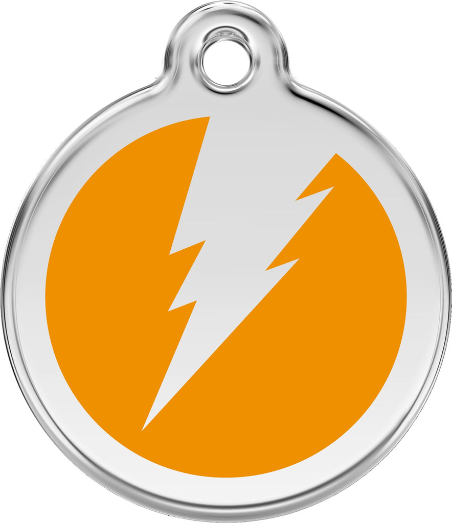 Enamel & Stainless Steel Flash - Multiple Colors Available - Dog Tags and More - Love Your Pets