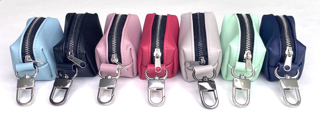 Poop Bag Holder - Vegan Leather - Love Your Pets - Dog Tags and More - Love Your Pets