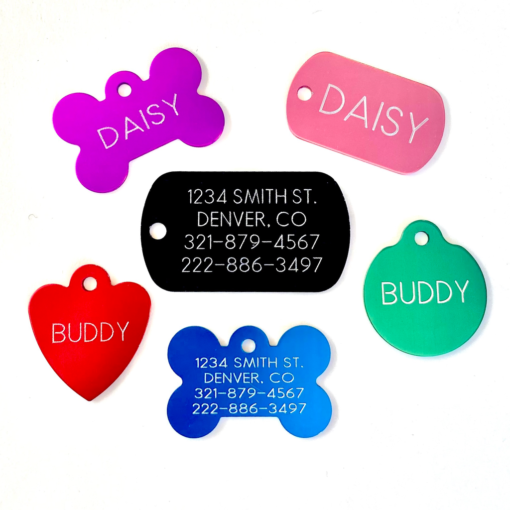 Classic Two-Sided Dog Tag - Aluminum LYP