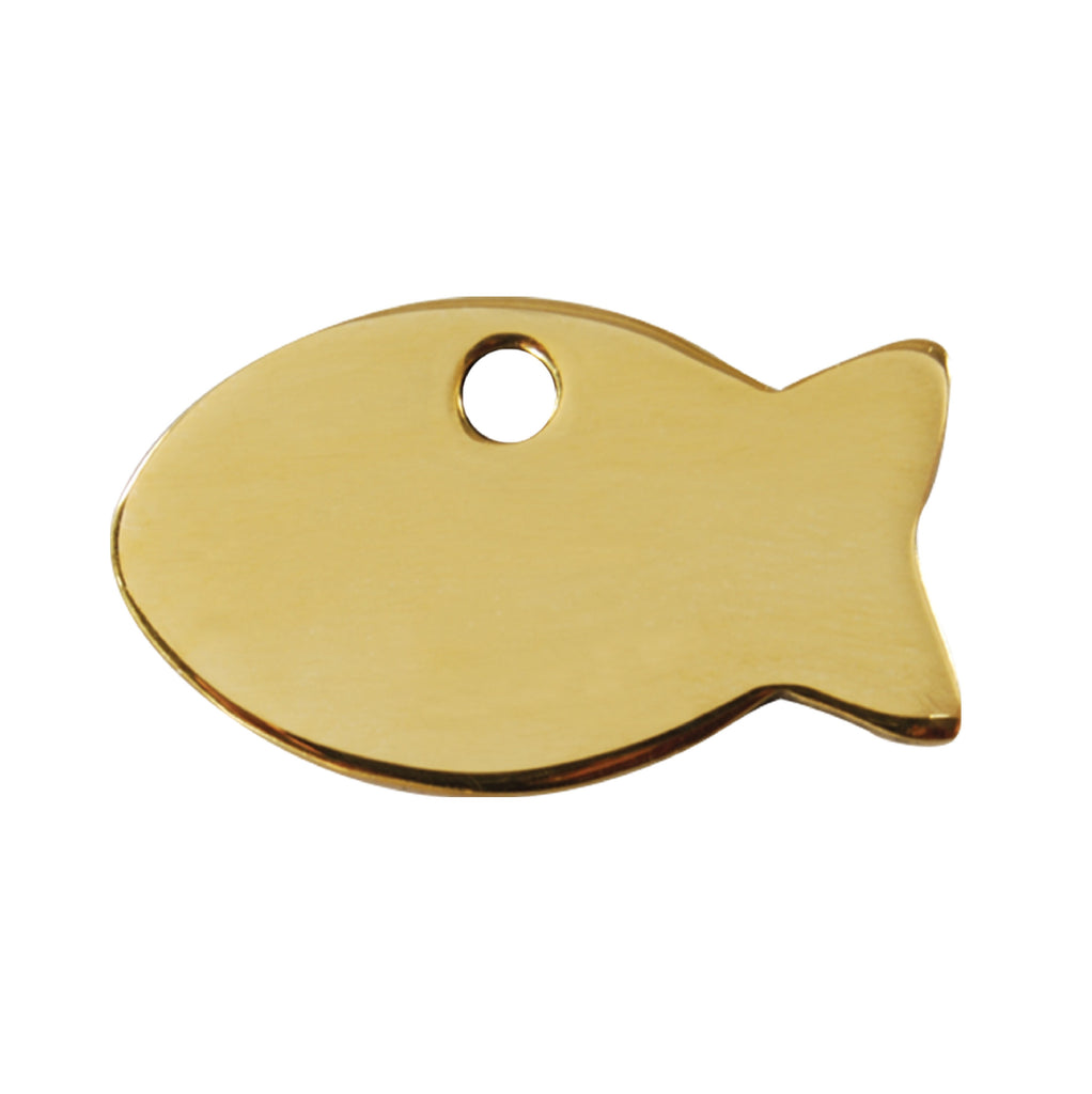 Premier Brass Fish - Dog Tags and More - Love Your Pets