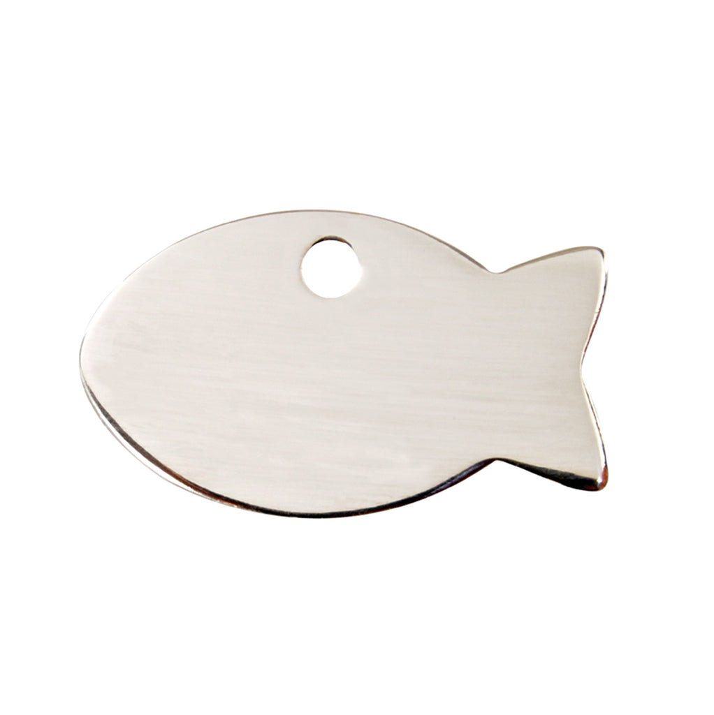 Premier Stainless Steel Fish - Dog Tags and More - Love Your Pets
