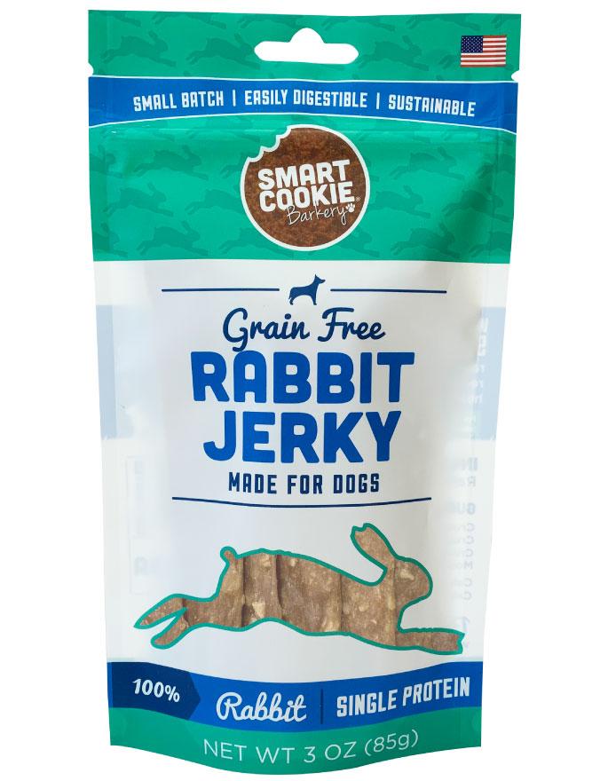 Premium Rabbit Jerky Strips - Dog Tags and More - Love Your Pets