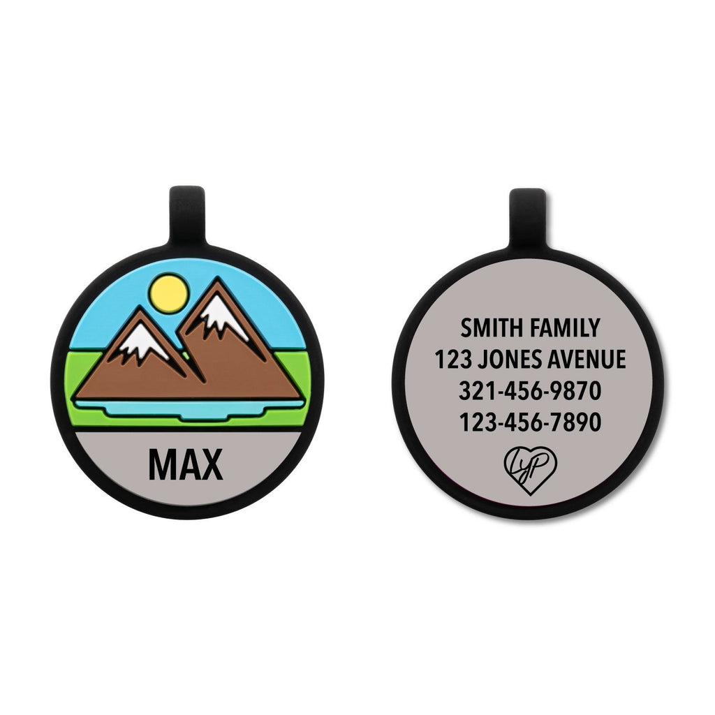Soundless Mountain Pet Tag - Dog Tags and More - Love Your Pets